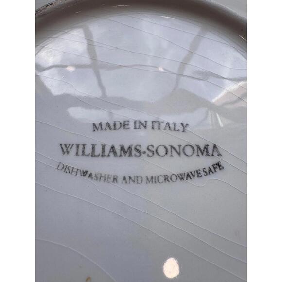 Williams Sonoma Napa Sage Green Grapes Set Of 5 Salad Plates 9" - Picture 4 of 6